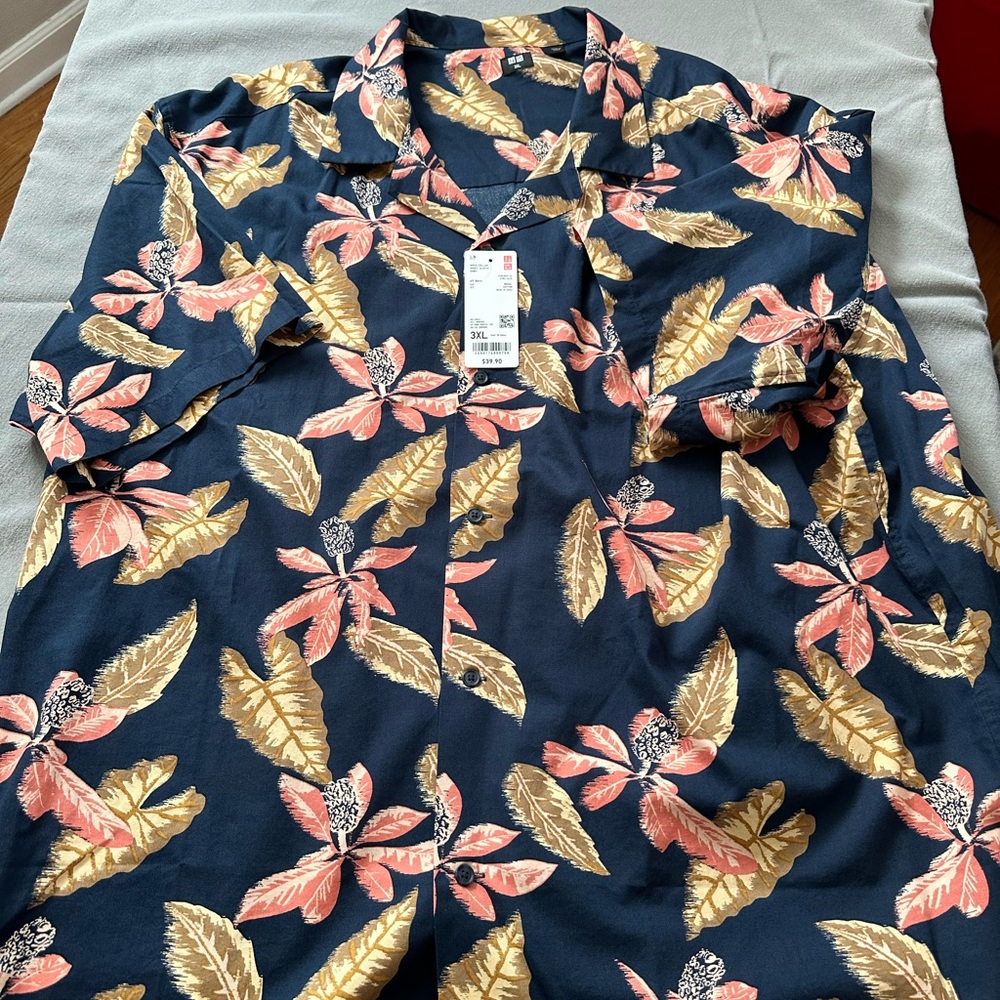 Uniqlo Hawaiian Shirt